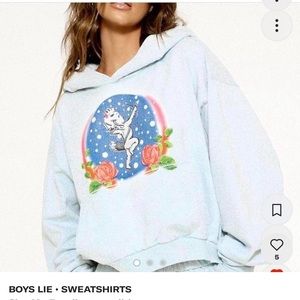Boys Lie cropped hoodie M